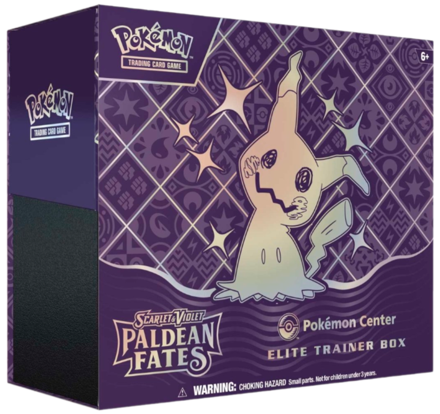 Pokémon Paldean fates Elite Trainer Box