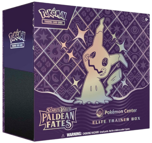 Pokémon Paldean fates Elite Trainer Box