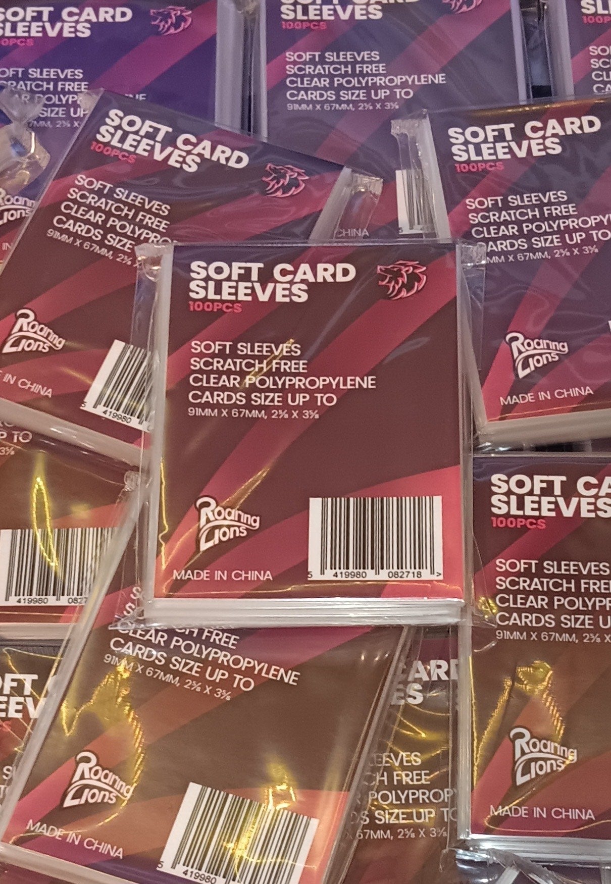penny Sleeves Roaring Lions