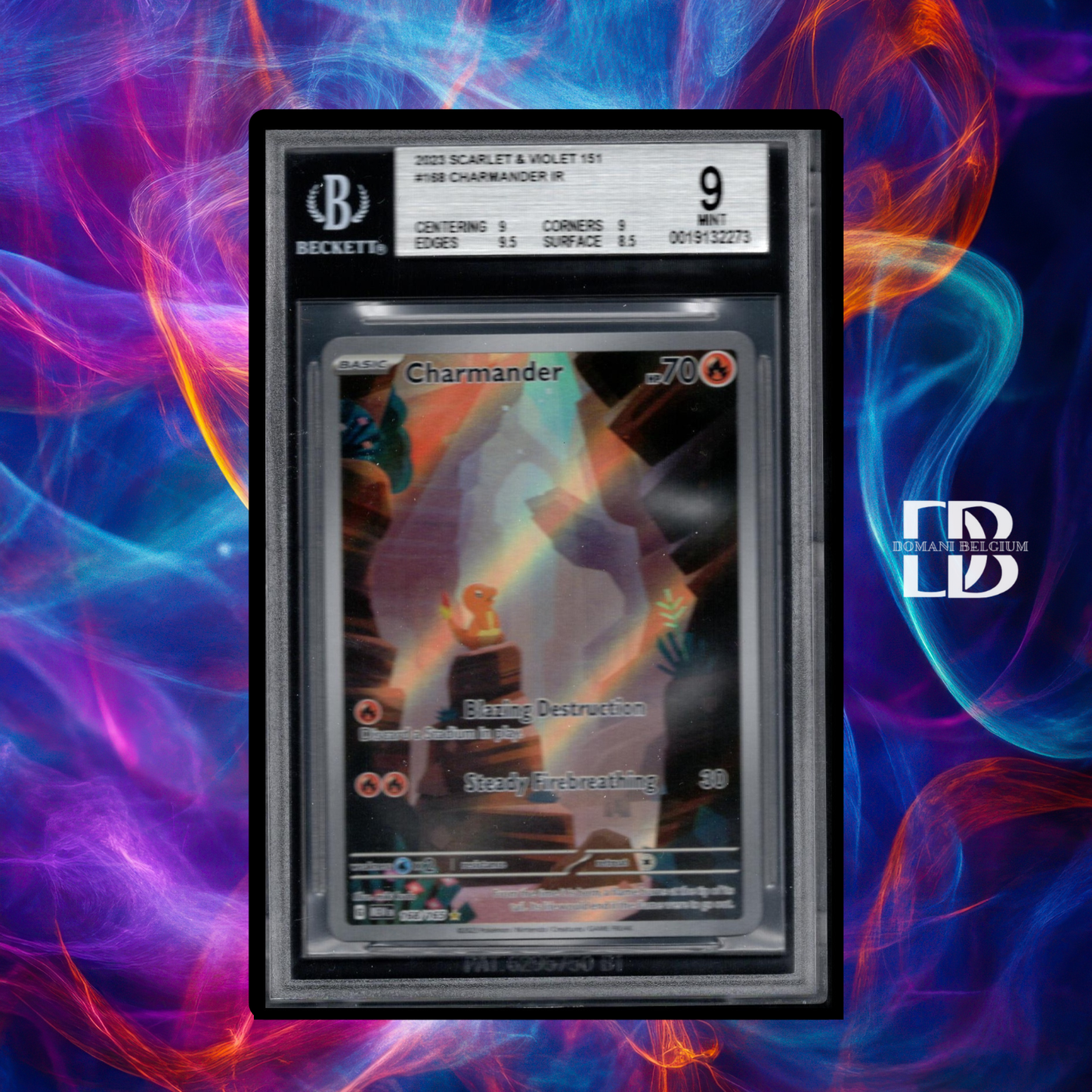 Charmander #168 – Pokémon Scarlet & Violet 151 – BGS 9
