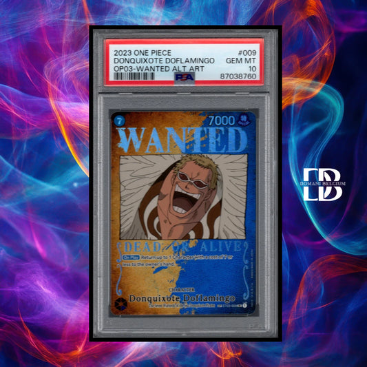 One Piece Donquixote Doflamingo PSA 10 GEM MINT Graded Card - Mint Condition