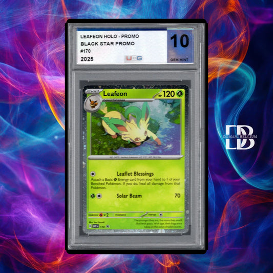 Pokemon Leafeon #170 (black star Promo) UCG 10 Gem Mint