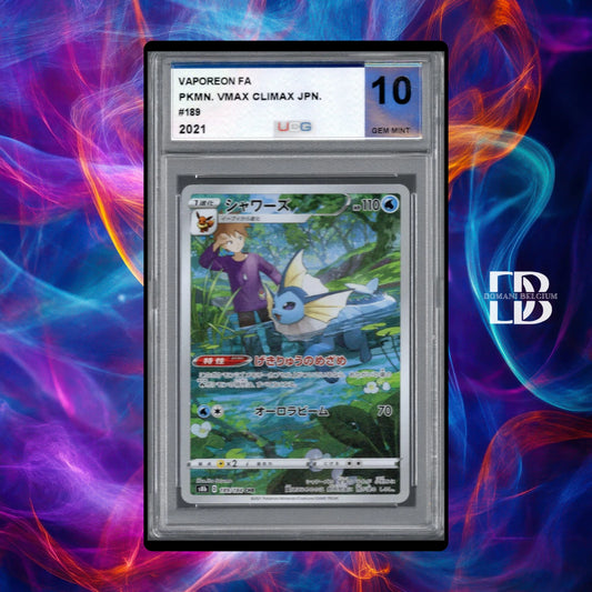 Pokemon Vaporeon #189 Japanese VMAX Climax UCG 10 Gem Mint