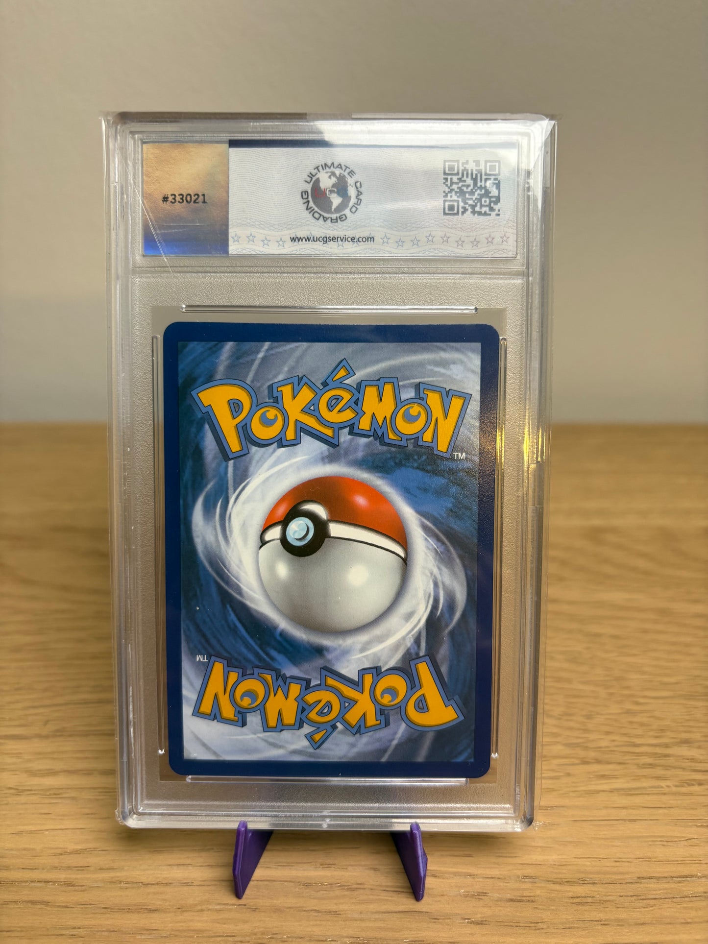 Pokemon Gengar V #156 Fusion Strike  UCG 10 GEM MINT