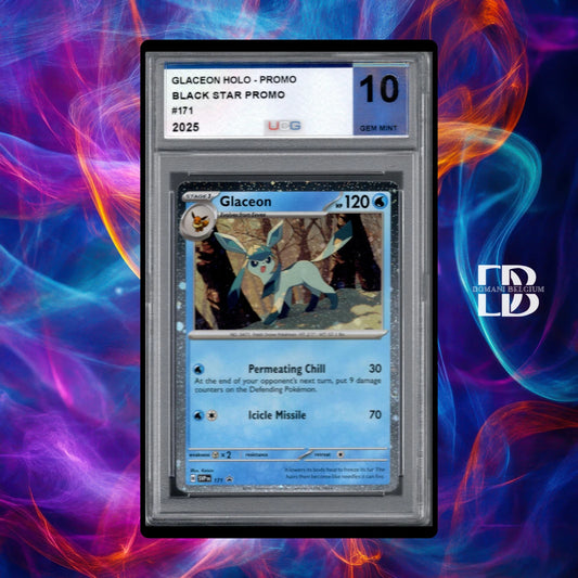 Pokemon Glaceon #171 English (Black star Promo) UCG 10 Gem Mint