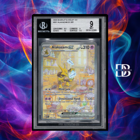 Alakazam ex #201 – Pokémon Scarlet & Violet 151 – BGS 9