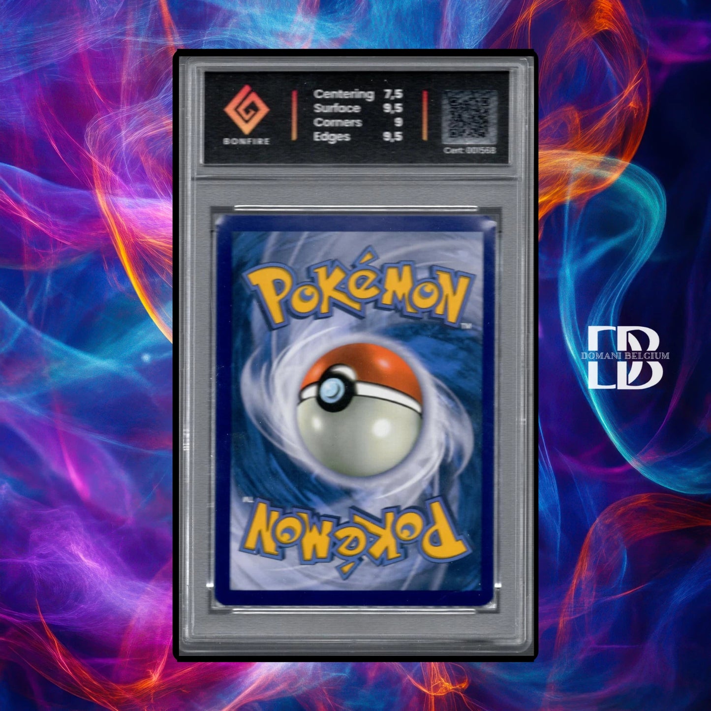 Pokemon Kingdra EX #131 English Promo Bonfire 9.5 Full Art Slab