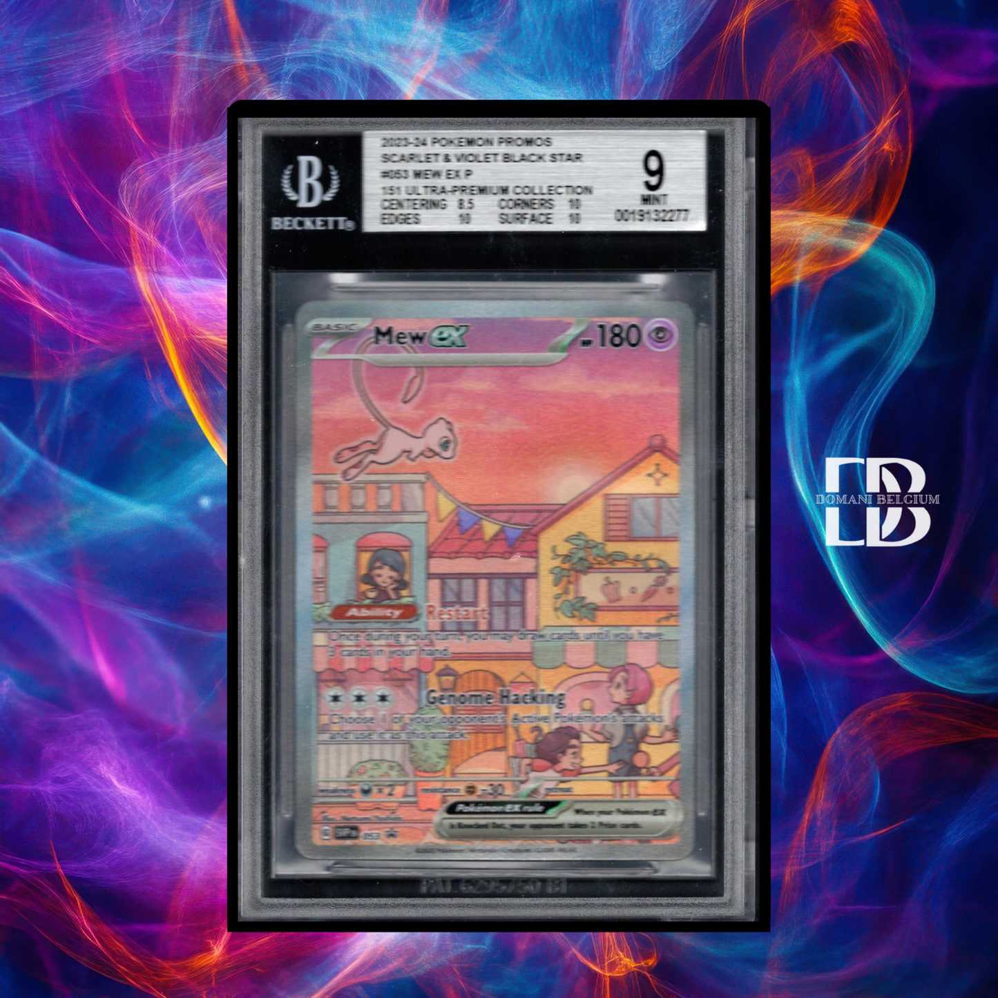 Mew ex #53 – Pokémon Promo – BGS 9
