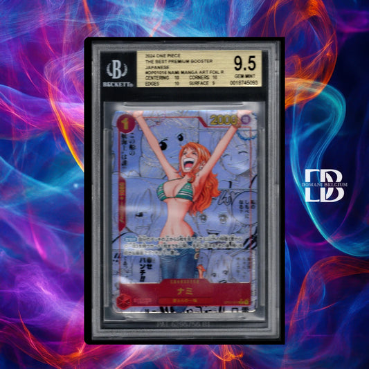 One Piece Nami [Manga PRB01] OP01-016 Japanese Romance Dawn BGS 9.5