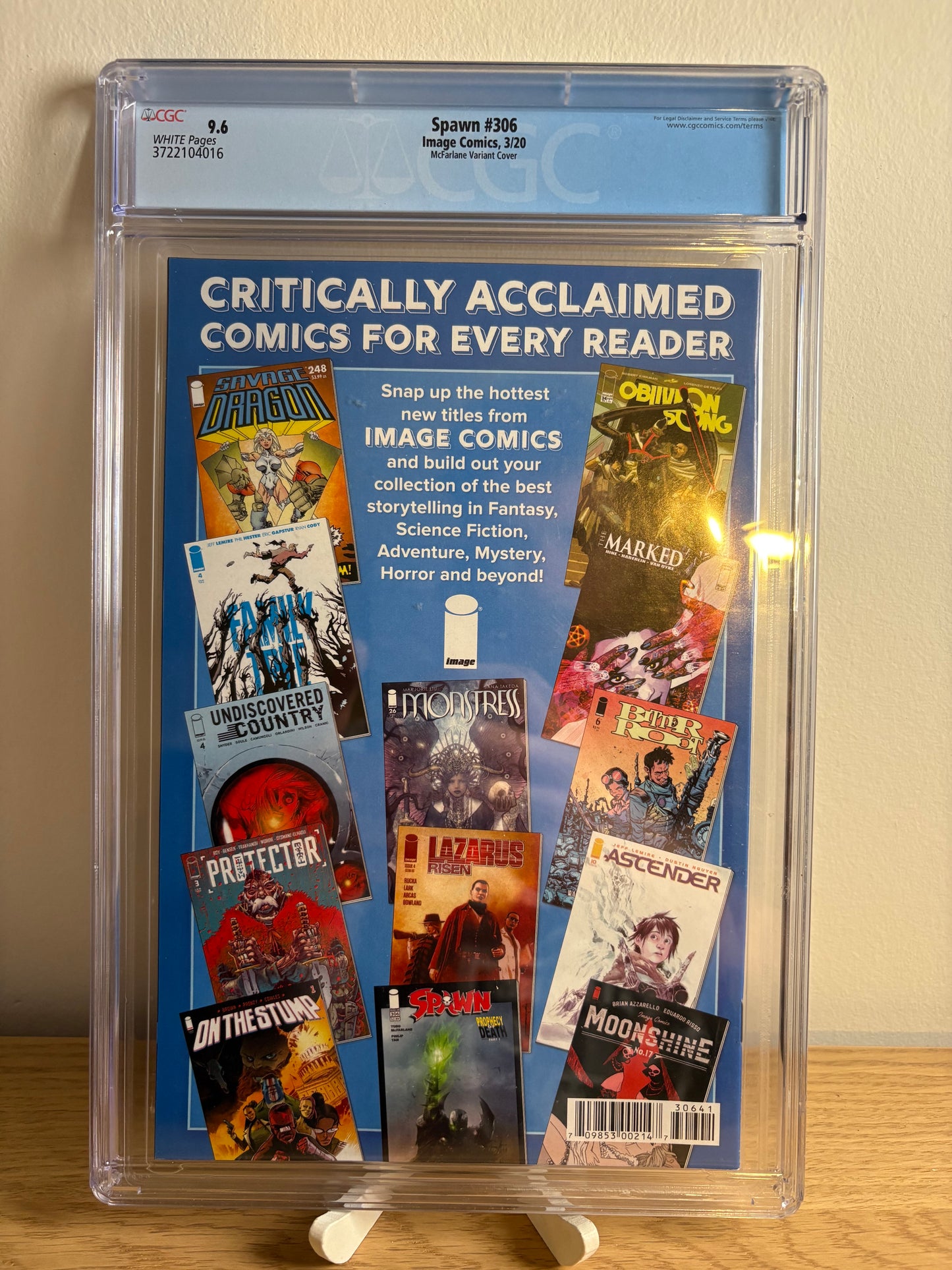 Spawn #306 (2020) McFarlane Cover – CGC 9.6