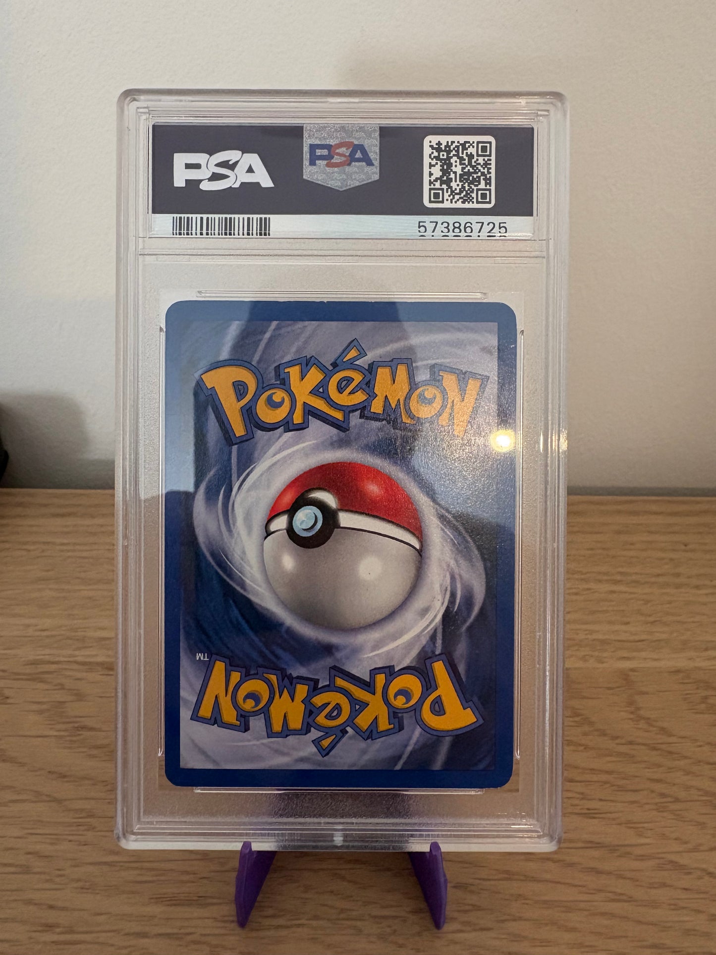 Wigglytuff #19 – Pokémon Base Set 2 – PSA 8