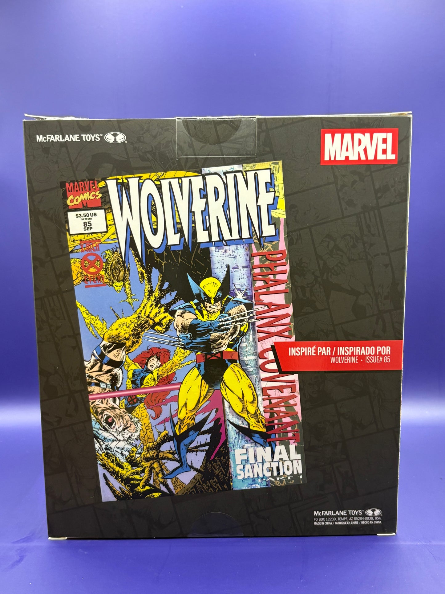 McFarlane Toys Marvel Comics Wolverine #85 Comic Inspired Statue – 1/10 Scale