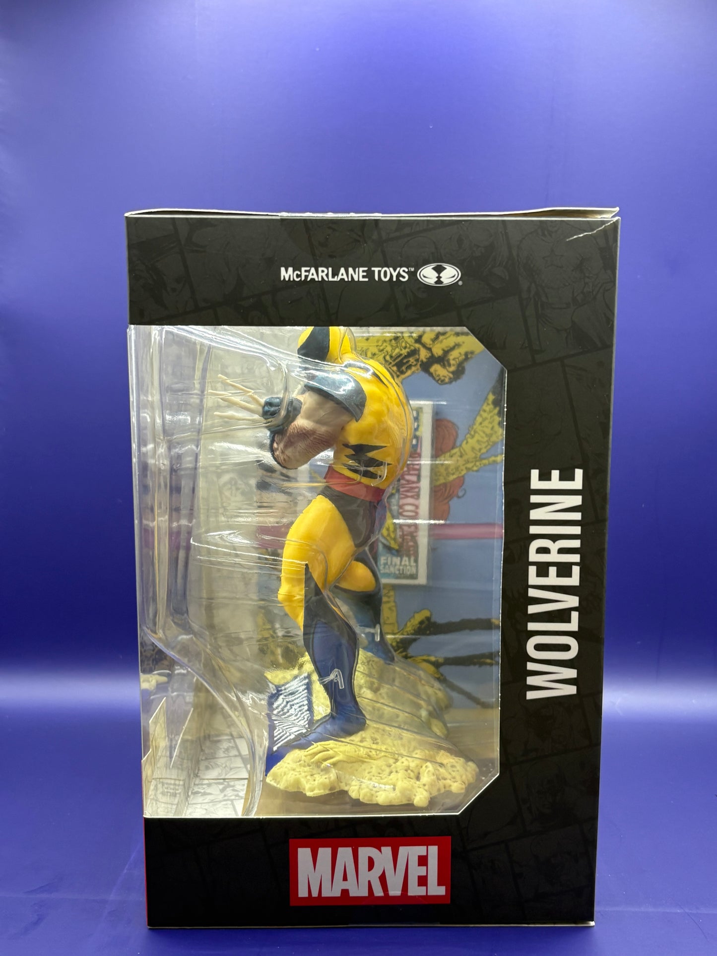 McFarlane Toys Marvel Comics Wolverine #85 Comic Inspired Statue – 1/10 Scale